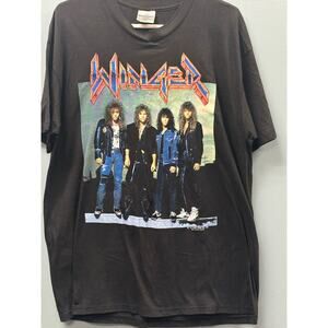 Vintage Winger Tour Shirt. 1990